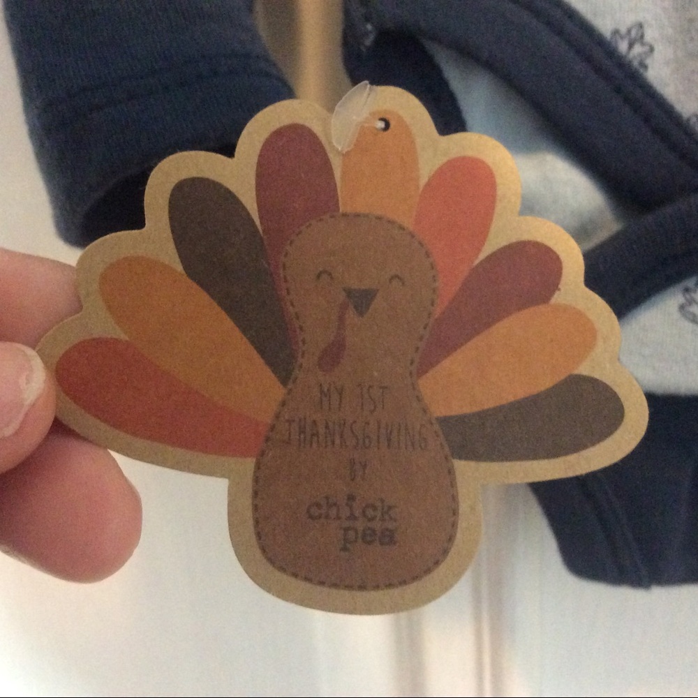 Infant 1st THANKSGIVING Onesie Set - Picture 4 of 4